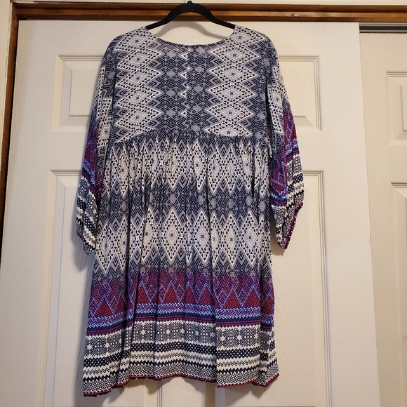 Umgee USA Baby Doll Boho Dress - Picture 2 of 5